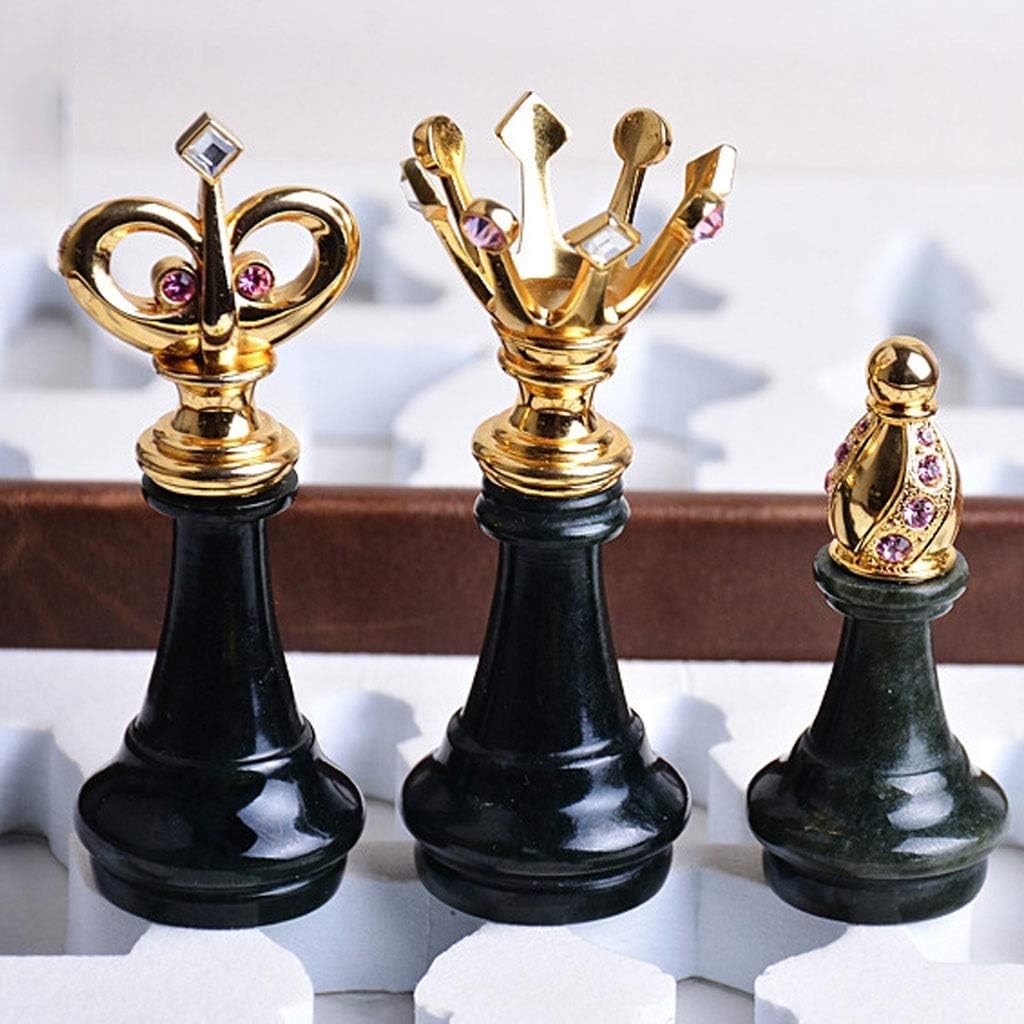 Chess board 6 Pieces Statue Sculpture Ornament,Figurine Furnishing Home Decor.