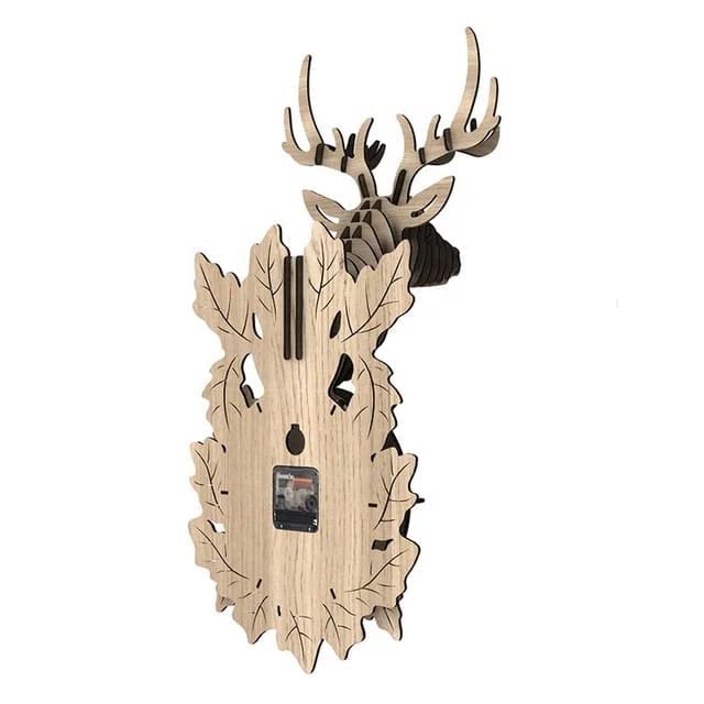 Puzzle Clock 3D Wooden a Seamless Fusion of Artistry and Utility.