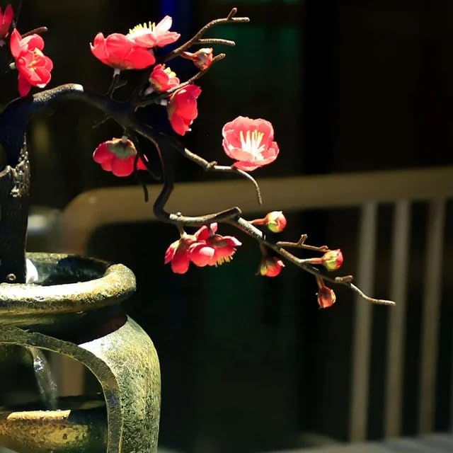 Majestic Mountain Serenity Tabletop Indoor Water Fountain.