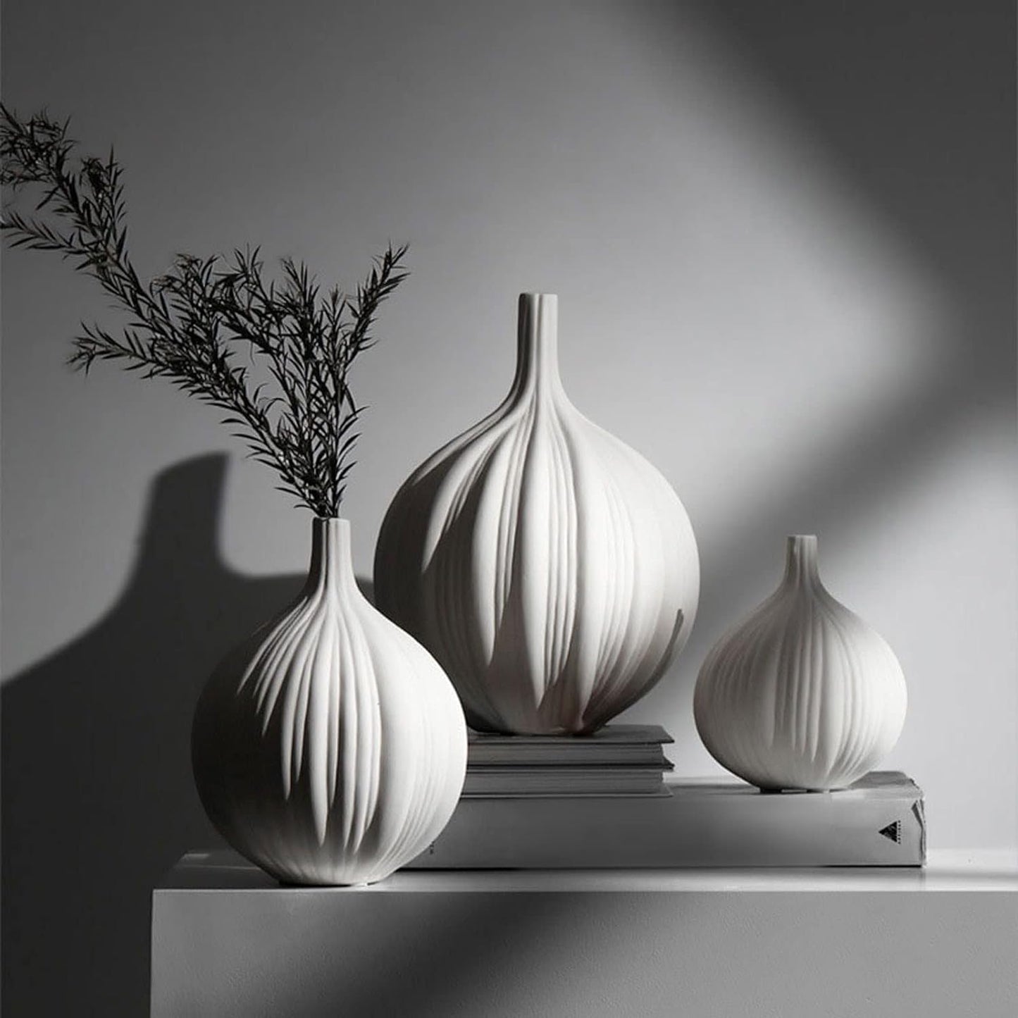Artful home Decor Ceramic Vase, for Dried Flowers and Room Arrangements in Home Decor.