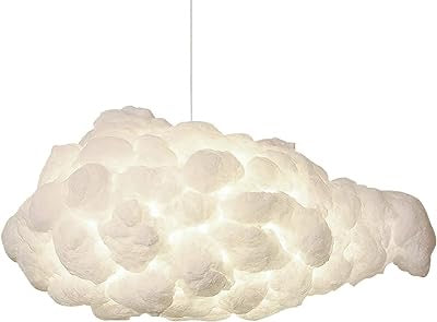 Modern Ceiling pendant Light, Creative Cloud Shaped, Floating Cloud Ceiling Pendant Lights, Cotton Chandeliers fit all Rooms and spaces (100x45x30)