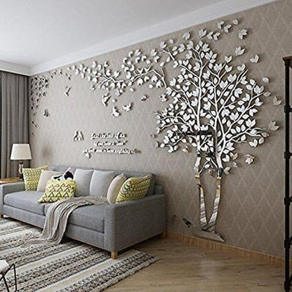 Right Tree 3D Wall Decal Stylish Home Decor for Living Spaces.