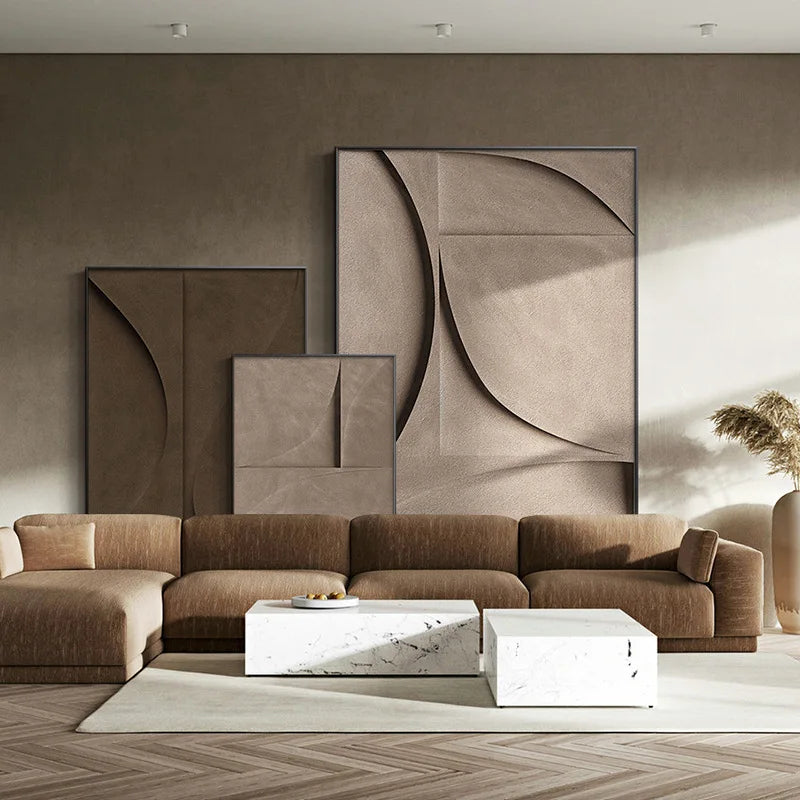 3D Geometric Wall Art Poster, for  Modern Homes.