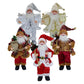 Christmas Santa Claus Doll Toy (17X10X30cm)