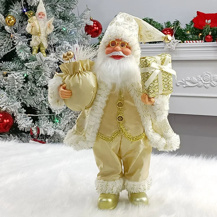 Christmas Santa Claus Doll Toy (17X10X30cm)