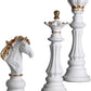 Chess King And Queen Decorations, Cafe, Library, Board Game Room Decorations