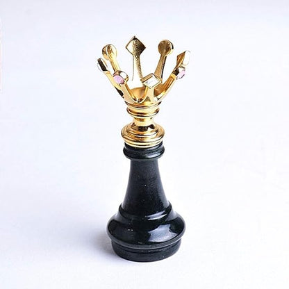 Chess board 6   Pieces Statue Sculpture Ornament,Figurine Furnishing Home Decor.