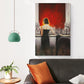 Exquisite Contemporary Art European-Inspired Sofa Wall Decor.