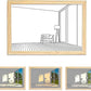 INS LED decorative light painting wall art for home creative modern style.