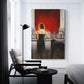 Exquisite Contemporary Art European-Inspired Sofa Wall Decor.