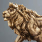 Lion Statue Elegant Craftsmanship Desktop Animal Figurine Crafts for home decoration.