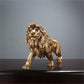 Lion Statue Elegant Craftsmanship Desktop Animal Figurine Crafts for home decoration.