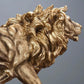 Lion Statue Elegant Craftsmanship Desktop Animal Figurine Crafts for home decoration.