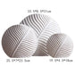 shell vase creative ceramic minimalist flower vase for wedding decoration