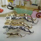 Gold and Silver animal statues Home decoration tiger  sculpture resin craft