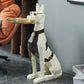 Dog Sculpture : Large Floor Standing Dog Sculpture for Stylish Home Decor.