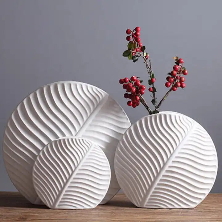 shell vase creative ceramic