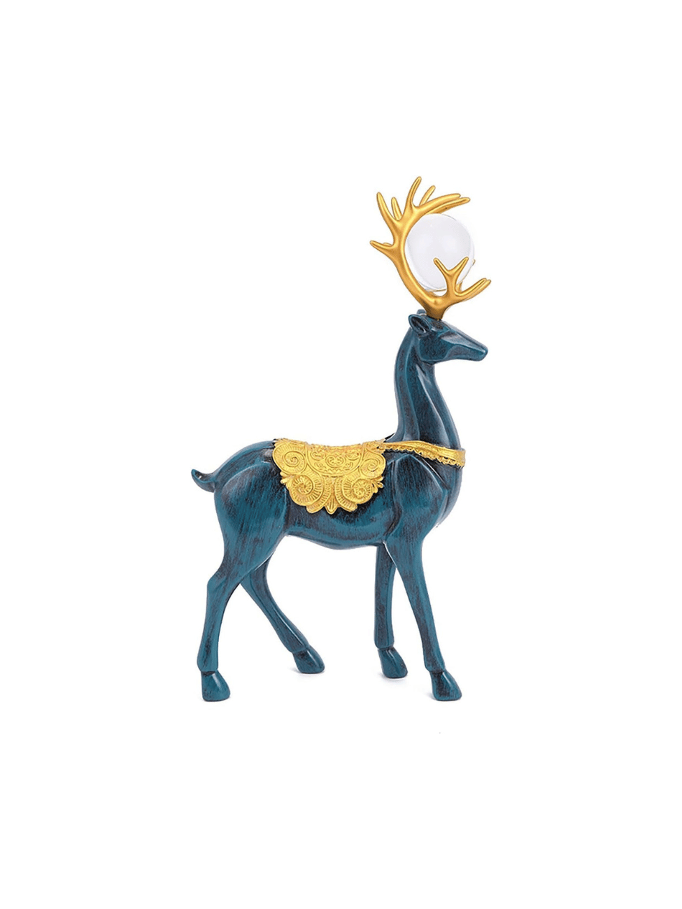 Dimensional Deer Delights; Elegant 3D Geometric Reindeer Statues for Home and Office Decor"