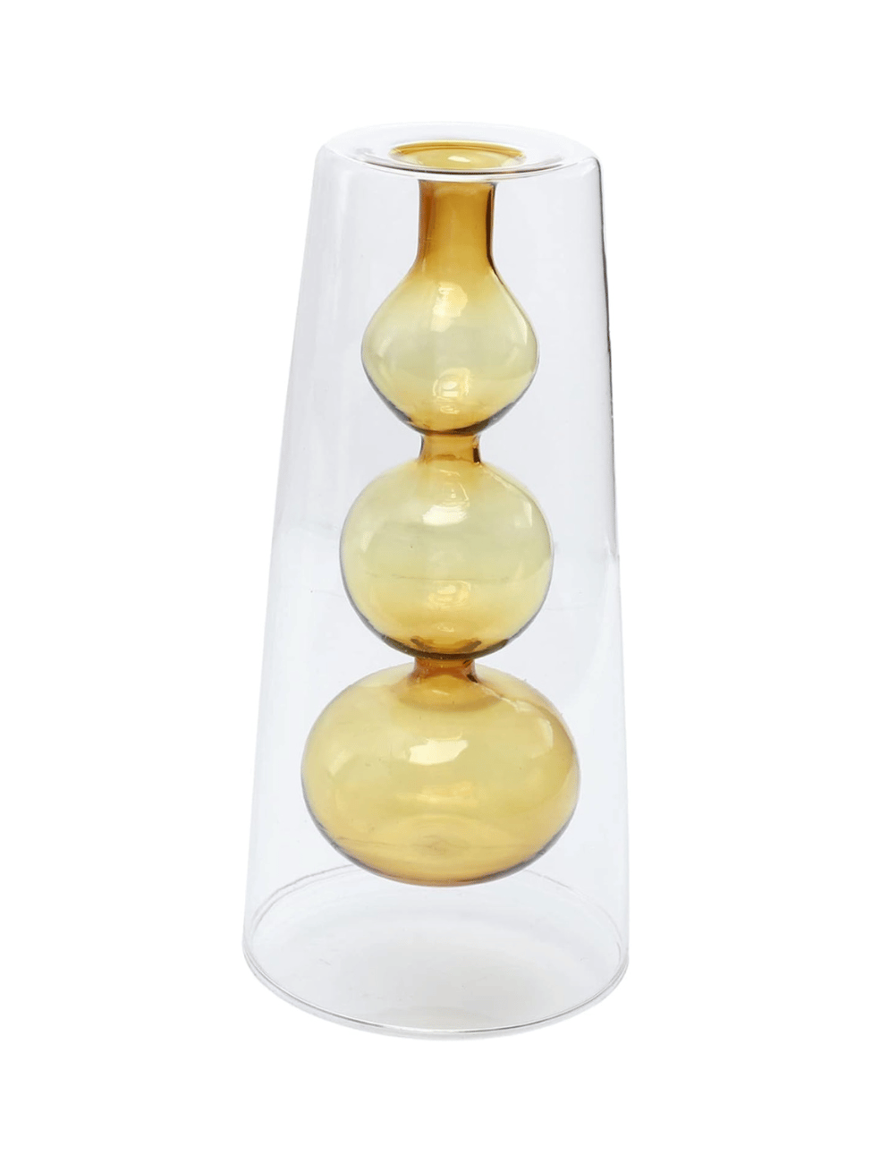 Hydroponic Clear Glass Vase