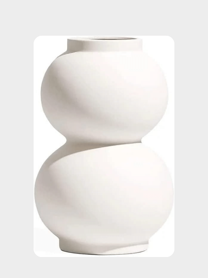 Spiral flower vase