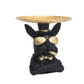 Handmade Resin Bulldog Statue Tray, Creative Storage Solution with a Touch of Nordic Elegance.