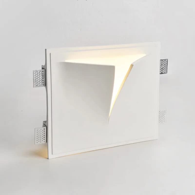 Embedded Gypsum Wall/Ceiling Lamp: Modern and Sleek Lighting Fixture for Stylish Interiors.