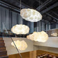 Modern Ceiling pendant Light, Creative Cloud Shaped, Floating Cloud Ceiling Pendant Lights, Cotton Chandeliers fit all Rooms and spaces (60X35X26)