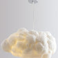 Modern Ceiling pendant Light, Creative Cloud Shaped, Floating Cloud Ceiling Pendant Lights, Cotton Chandeliers fit all Rooms and spaces (50X26X18)