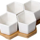 Succulent Oasis Collection, 4 Piece Bonsai Tray Set.