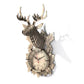Puzzle Clock 3D Wooden a Seamless Fusion of Artistry and Utility.