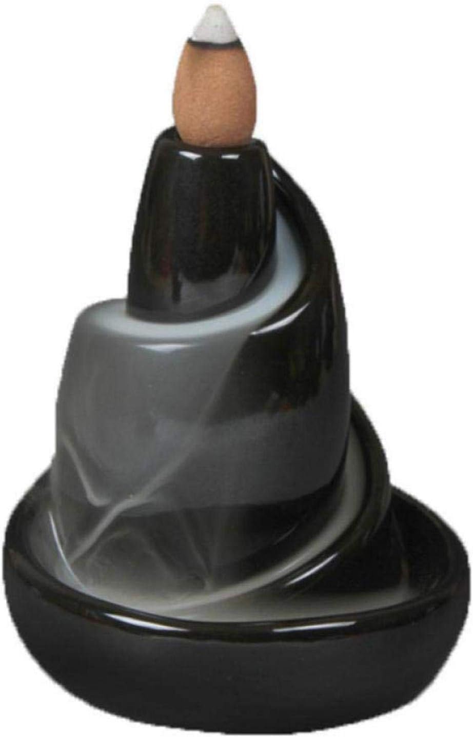 Backflow Incense Burner Stand, Elegant Holder for Tranquil Aromatherapy Experience.