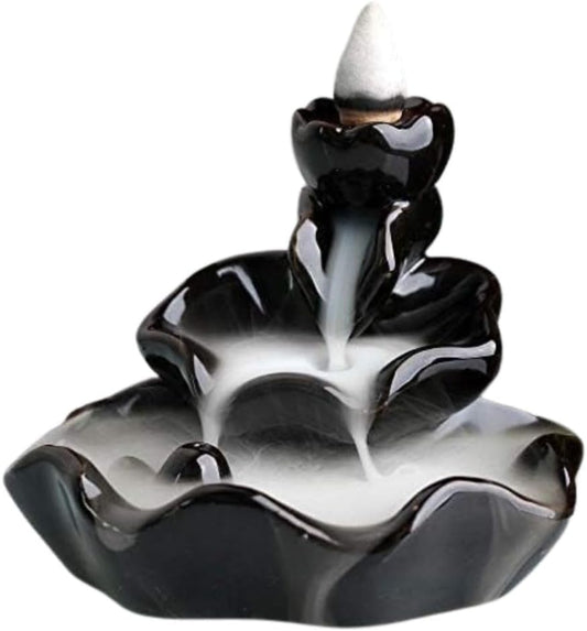 Backflow Incense Burner Holder: Aesthetic and Functional Incense Diffuser Stand.