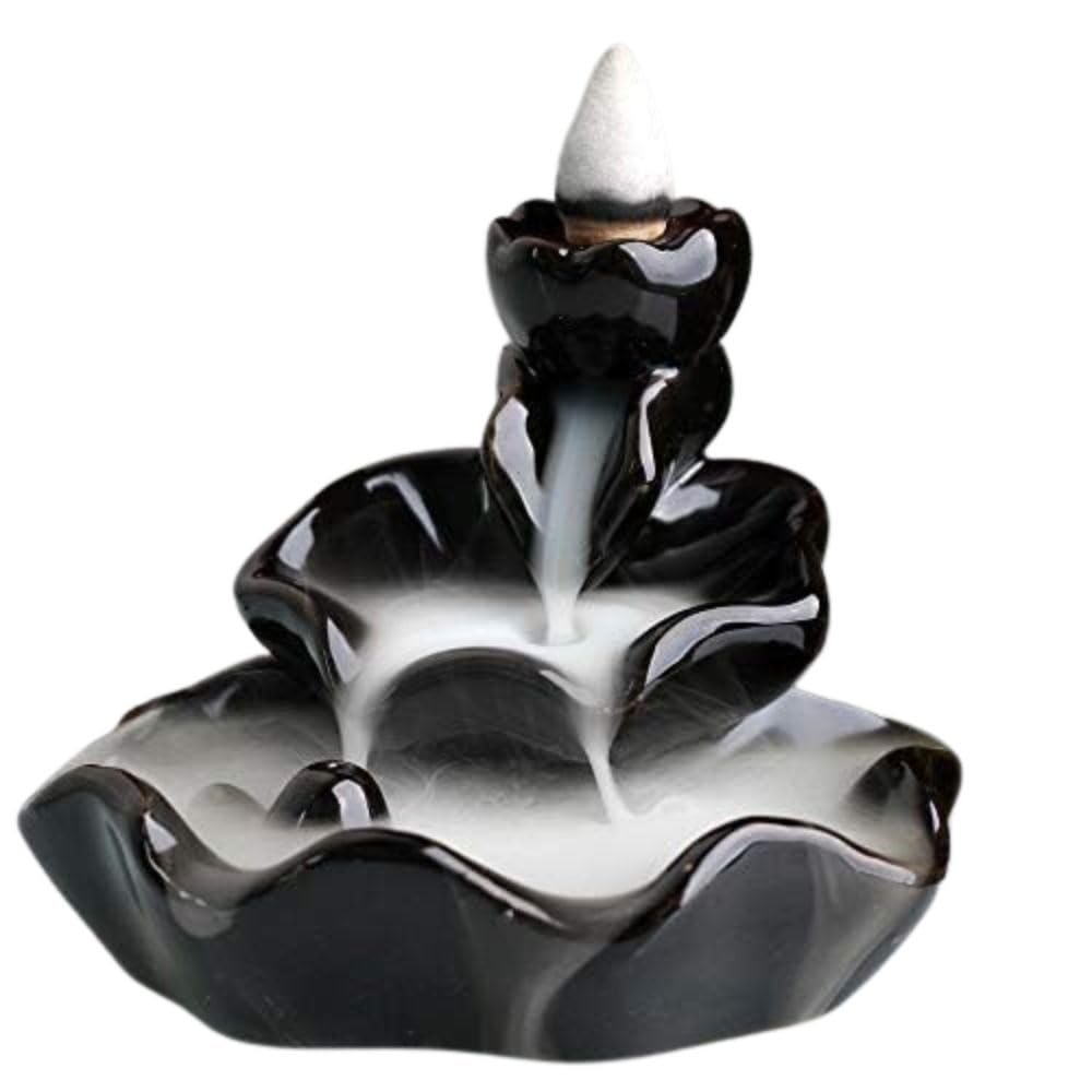 Backflow Incense Burner Holder: Aesthetic and Functional Incense Diffuser Stand.