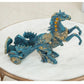 Resin Horse Wine Holder, New Style Hot Selling Stand with Hand-Carved Deer Sculpture.