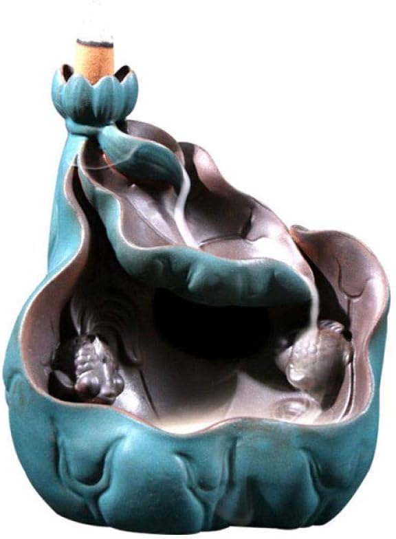 Backflow Incense Burner Stand, Elegant Holder for Tranquil Aromatherapy Experience.