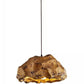 Industrial Resin Rock Pendant Lights, Designer Lighting for Modern Spaces.
