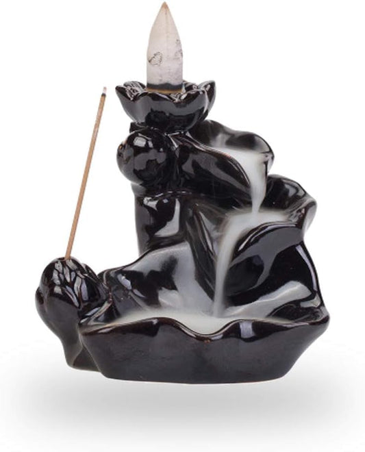 Backflow Incense burner, Exquisite Burner for a Tranquil Atmosphere.