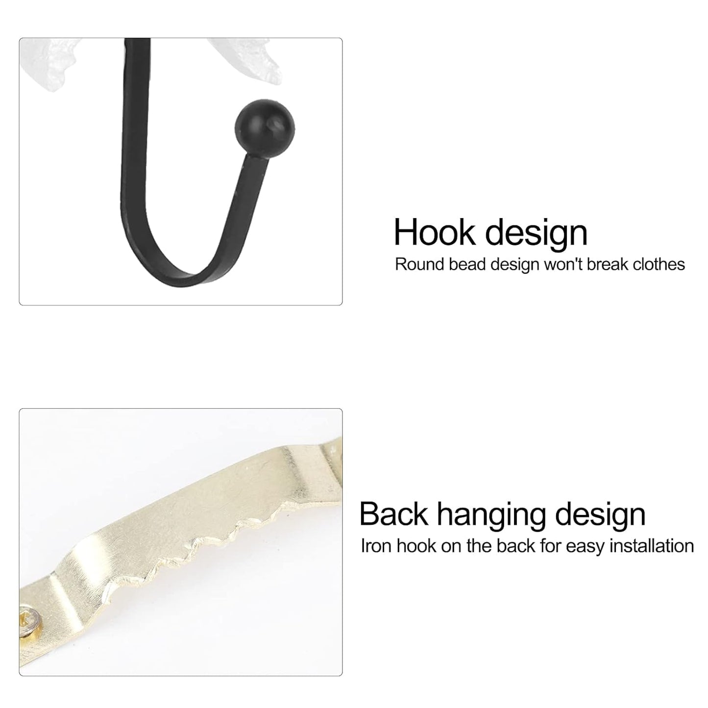 Catching Synthetic Resin Wall Hook, Perfect for Home and Party Decorations.