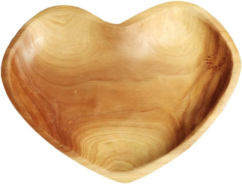 Heart-Shaped Wooden Serving Tray: A Stylish and Versatile Addition to Your Home.