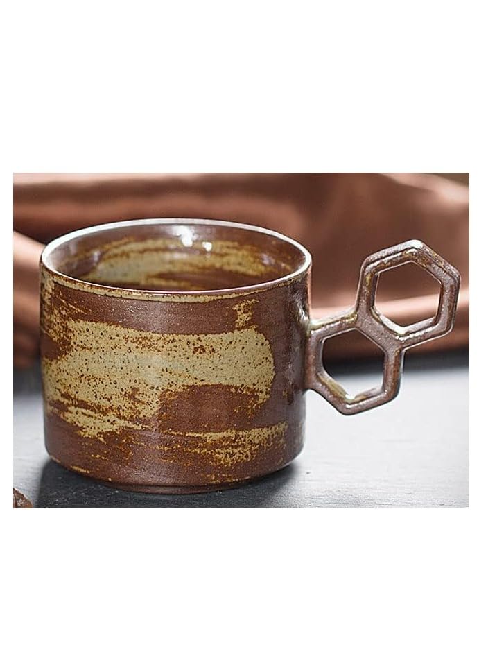 Stylish Ceramic Mugs, Cups with Handles for Office and Home Use.