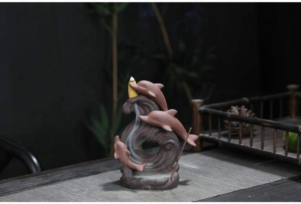 Backflow Incense Burner, Turn Your Space Into a Relaxing Waterfall of Fragrance.