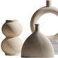 Modern White Ceramic Vase for Stylish Home Decor.