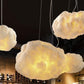 Modern Ceiling pendant Light, Creative Cloud Shaped, Floating Cloud Ceiling Pendant Lights, Cotton Chandeliers fit all Rooms and spaces (30X20X15)