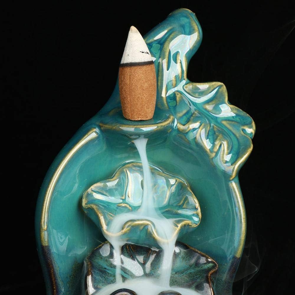 Backflow Incense Burner Stand, Elegant Holder for Tranquil Aromatherapy Experience.