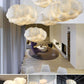 Modern Ceiling pendant Light, Creative Cloud Shaped, Floating Cloud Ceiling Pendant Lights, Cotton Chandeliers fit all Rooms and spaces (150X60X40)