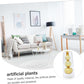 Hydroponic Clear Glass Vase, Decorative Container for Dry Flowers, Perfect Tabletop Decoration.