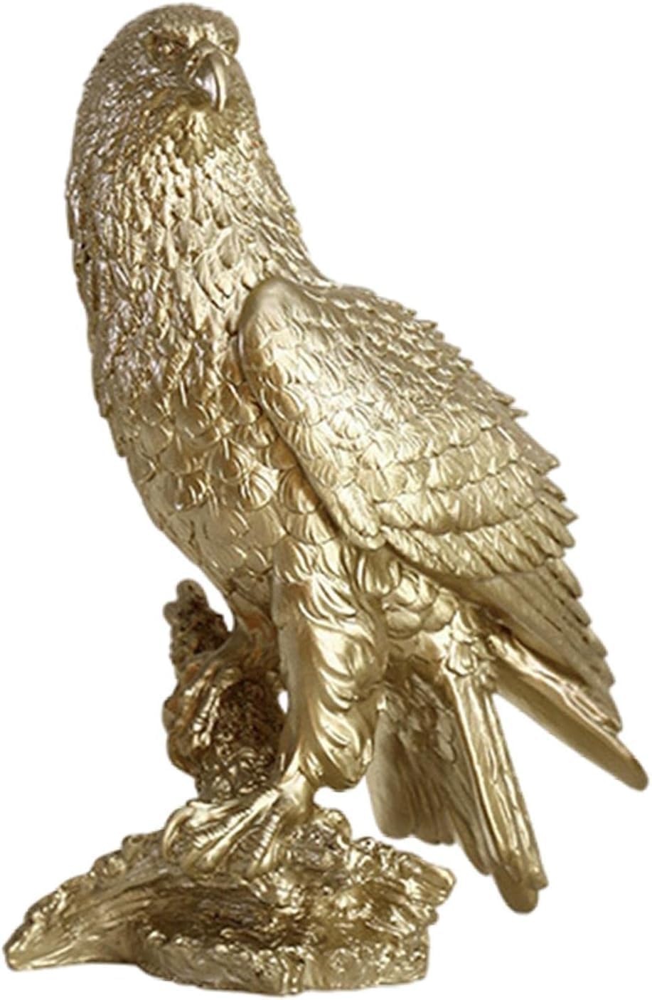 Eagle Sculpture Resin Figurine for Unique Kitchen Shelf Decoration.