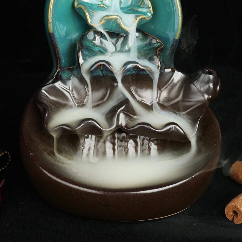 Backflow Incense Burner Stand, Elegant Holder for Tranquil Aromatherapy Experience.