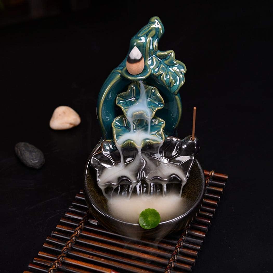 Backflow Incense Burner Stand, Elegant Holder for Tranquil Aromatherapy Experience.