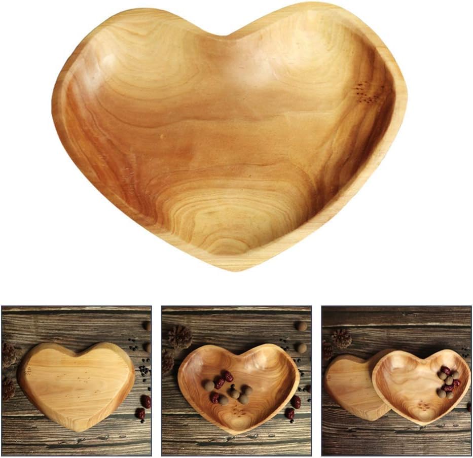 Heart-Shaped Wooden Serving Tray: A Stylish and Versatile Addition to Your Home.